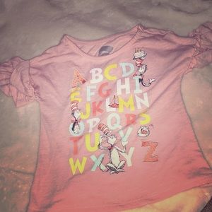 Dr. Seuss ABCs 2t T-shirt